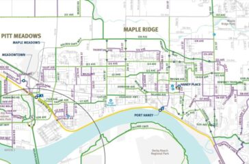 Maple Ridge bike map