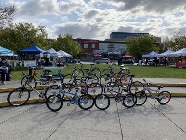 Used bikes to give away on Earth Day 2022