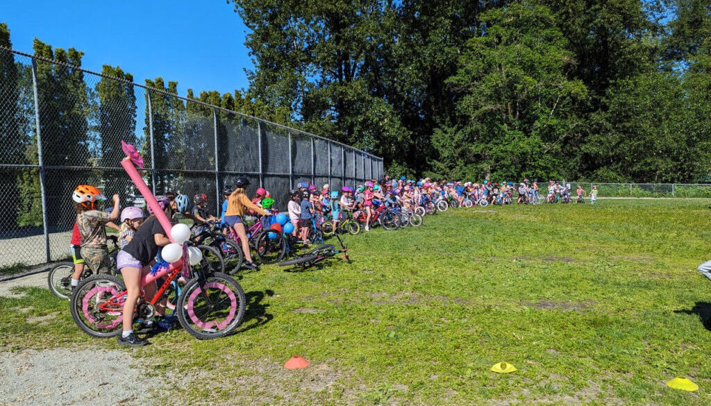 Bike to school 2024 Albion Elementary