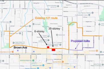 Brown Ave downtown Maple Ridge